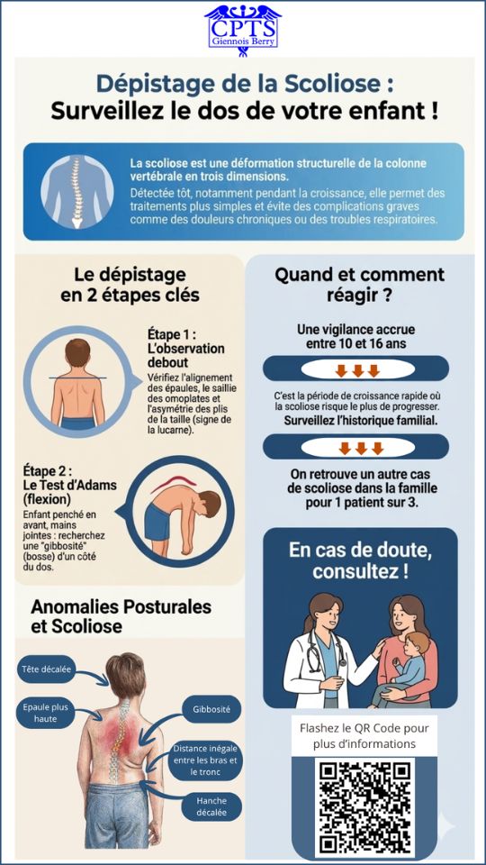Dépistage de la Scoliose chez les enfants